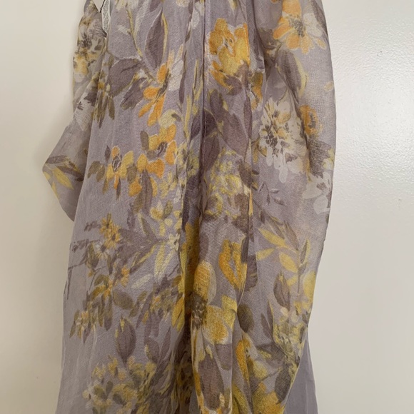 A New Day Sunflower Spring Wrap Scarf - Picture 4 of 4